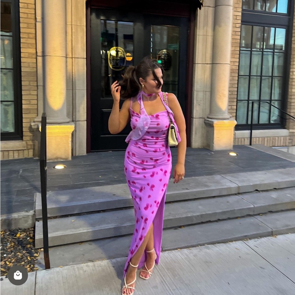 Princess Polly dress with scarf
